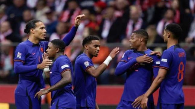 هولندا تكرر فوزها على بلجيكا وتصعد لقبل نهائي دوري الأمم